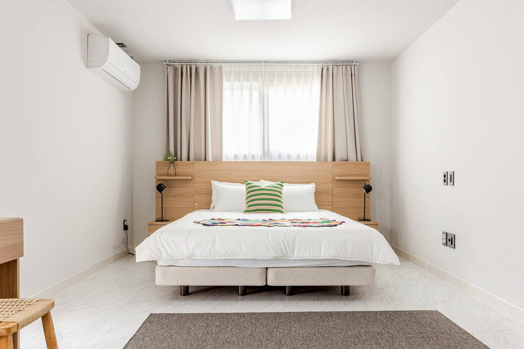 A King size bed for your comfort