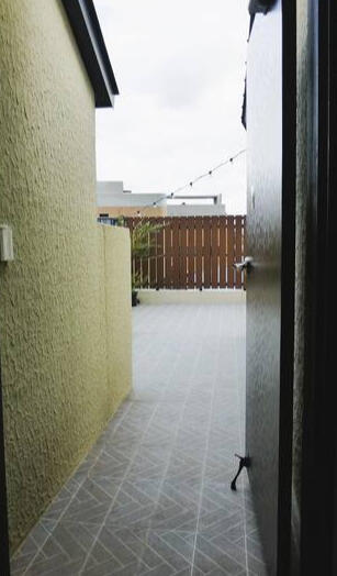 Door leading to the spacious terrace