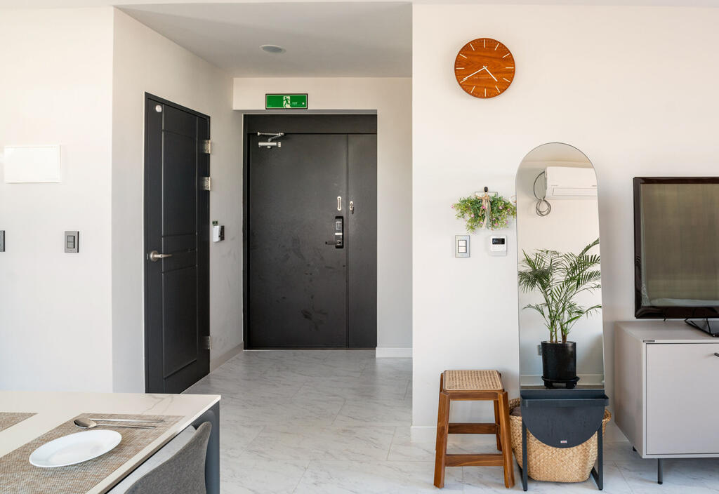 Front door of your studio